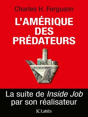 cover image of L'amérique des prédateurs